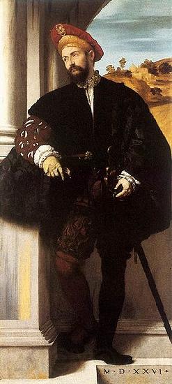 MORETTO da Brescia Portrait of a Gentleman France oil painting art